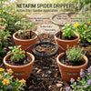 Spiger drippers watering 4 different plant pots