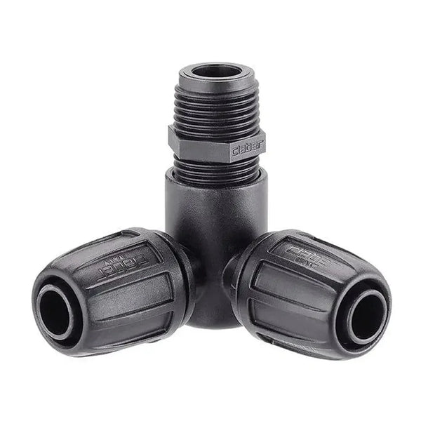 Claber 99021 Threaded underground tee connector