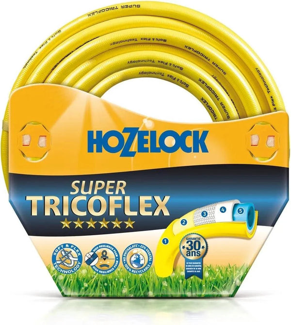 Hozelock Tricoflex Garden Hose 100m (1/2"): Flexible and Kink-Resistant Design