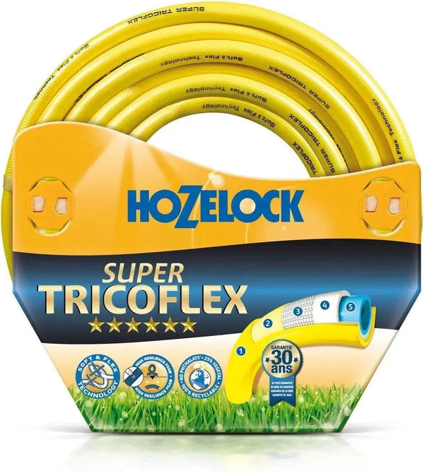 Hozelock Tricoflex Garden Hose 100m (1/2"): Flexible and Kink-Resistant Design
