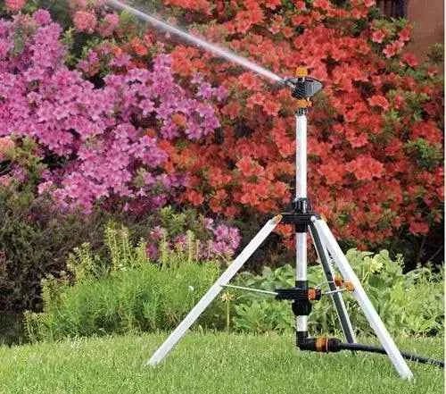 Adjustable Garden Impact Tripod Sprinkler Kit. Claber 8715