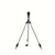 Stainless Steel Tripod Sprinkler: Adjustable Height & 360° Coverage.