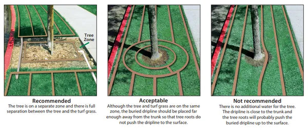 Rainbird XFS Subsurface Dripline with Copper Shield™ Technology 100 Meter