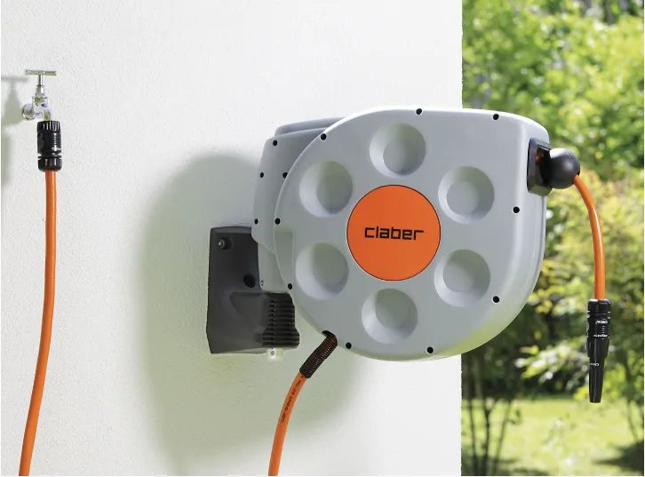 Claber Rotaroll Evolution 10m: Compact Garden Watering Hose