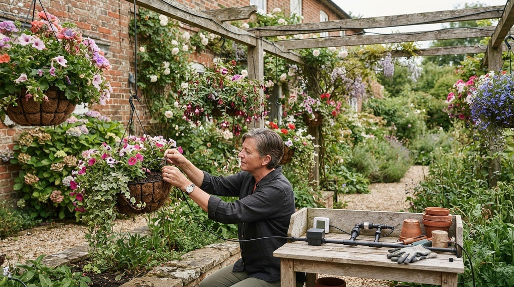 Best Way to Water Hanging Baskets Automatically: A Practical UK Guide
