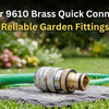 Claber 9610 Brass Quick Connector: Reliable Garden Fittings