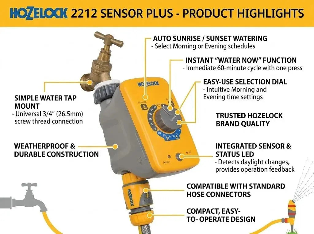 Hozelock 2212 Watering Sensor Controller: The Ultimate 2026 UK Guide Garden Watering