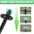 In-Line Anti-Leak Vortex Dripper/Spray