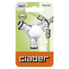 Claber metal 9607 3 yay hose splitter green and orange packaging