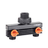 Claber garden irrigation tap manifold 2 way shut off valves tap adapter 