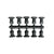 Micro Irrigation Blanking Plugs (10 Pack): Seal Holes & End Runs