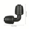 Professional Anti-Leak Elbow: Secure 13mm Pipe Connector