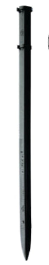 Astra plain black gardening stake 