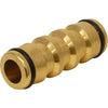 Click Style Brass Quick Connect Joiner