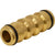 Click Style Brass Quick Connect Joiner