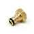 Watering irrigation brass quick tap connector fitting- front image