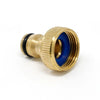 Watering irrigation brass quick tap connector fitting- behind image