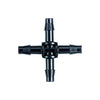 4 Way Micro Irrigation Splitter (2 Pack): Secure & Leak-Free