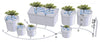 Potstream Watering Stake: Adjustable Flow & Take Off for Pots