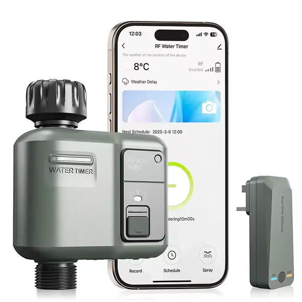 Wifi Smart Irrigation Tap Timer with App Control - Single Zone