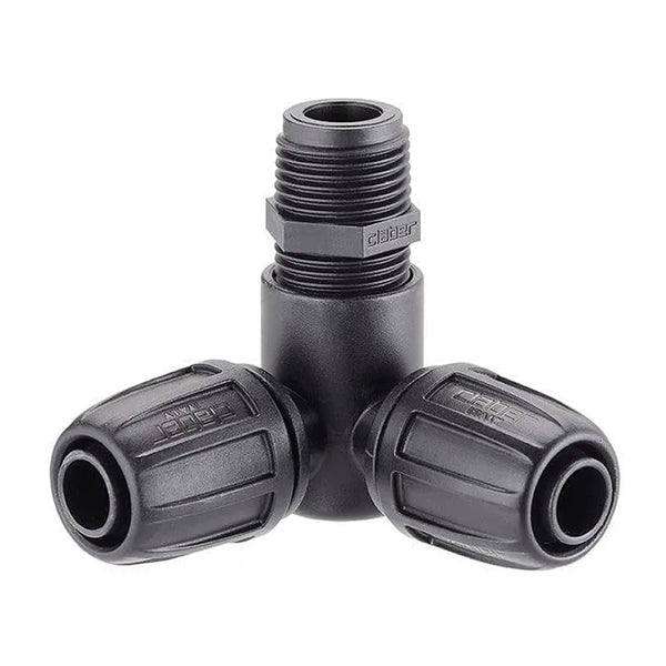 Claber 99021 Threaded underground tee connector
