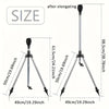 Stainless Steel Tripod Sprinkler: Adjustable Height & 360° Coverage