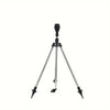 Stainless Steel Tripod Sprinkler: Adjustable Height & 360° Coverage