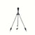 Stainless Steel Tripod Sprinkler: Adjustable Height & 360° Coverage