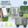 Wifi Smart Irrigation Tap Timer with App Control - Dual Zone